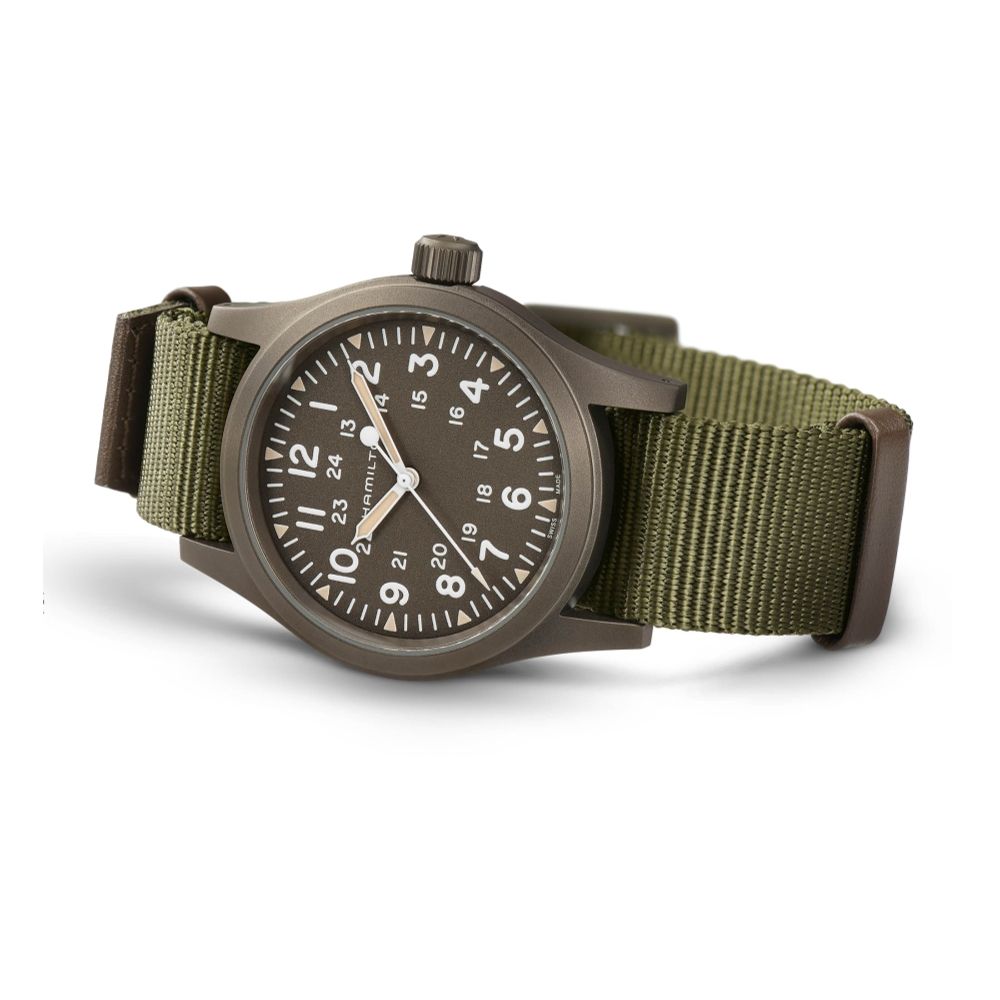 Khaki Field Mechanical Brown PVD Case