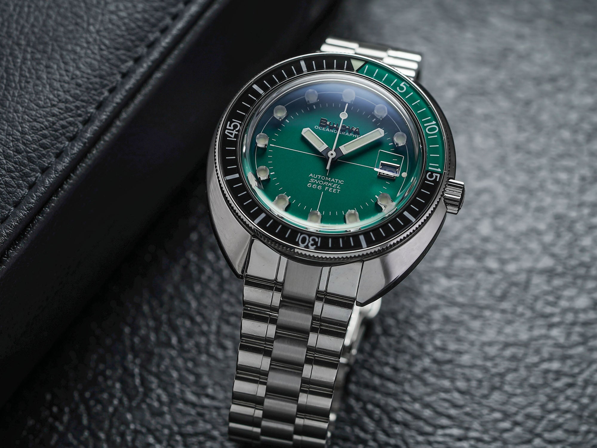 Bulova Devil Diver Green Dial