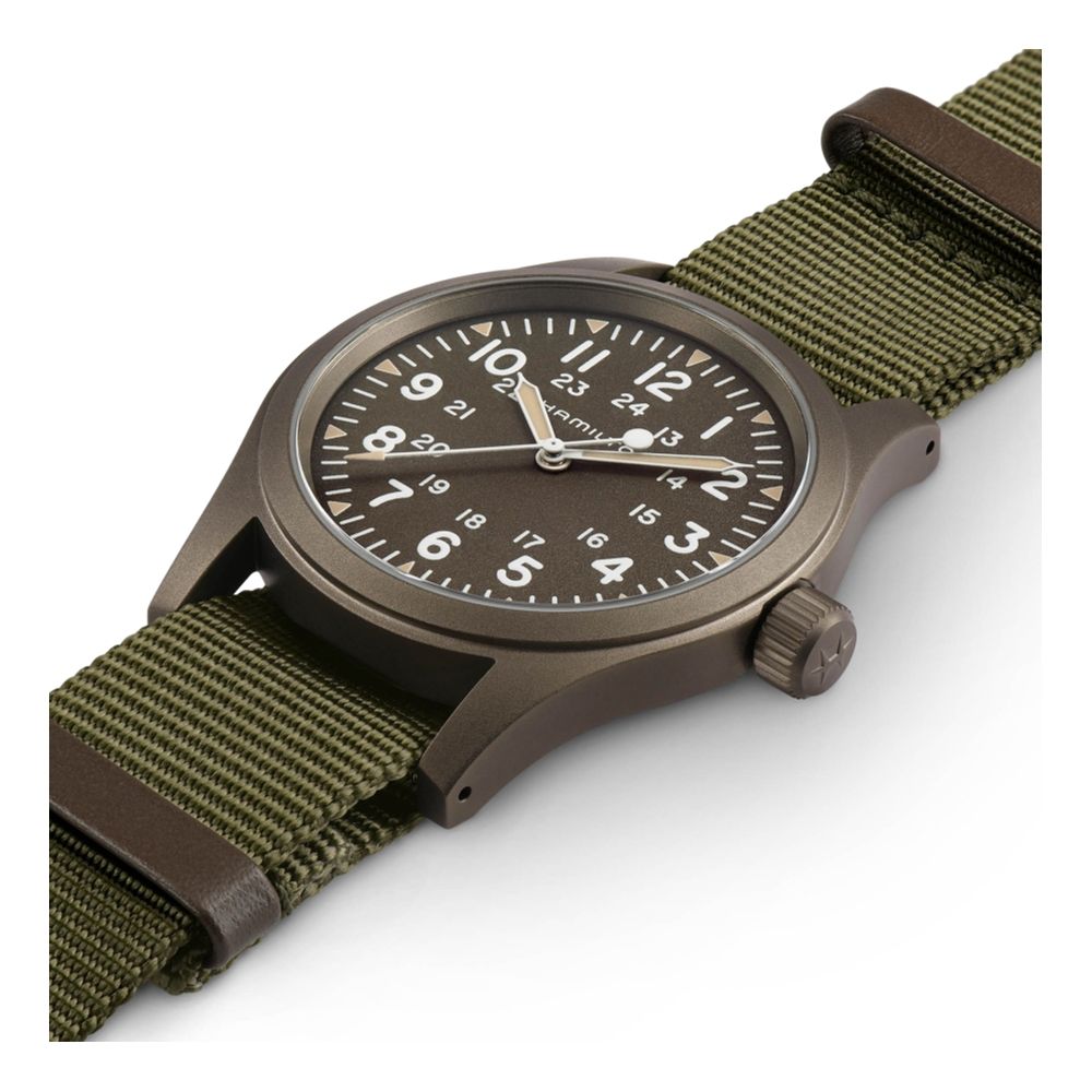 Khaki Field Mechanical Brown PVD Case