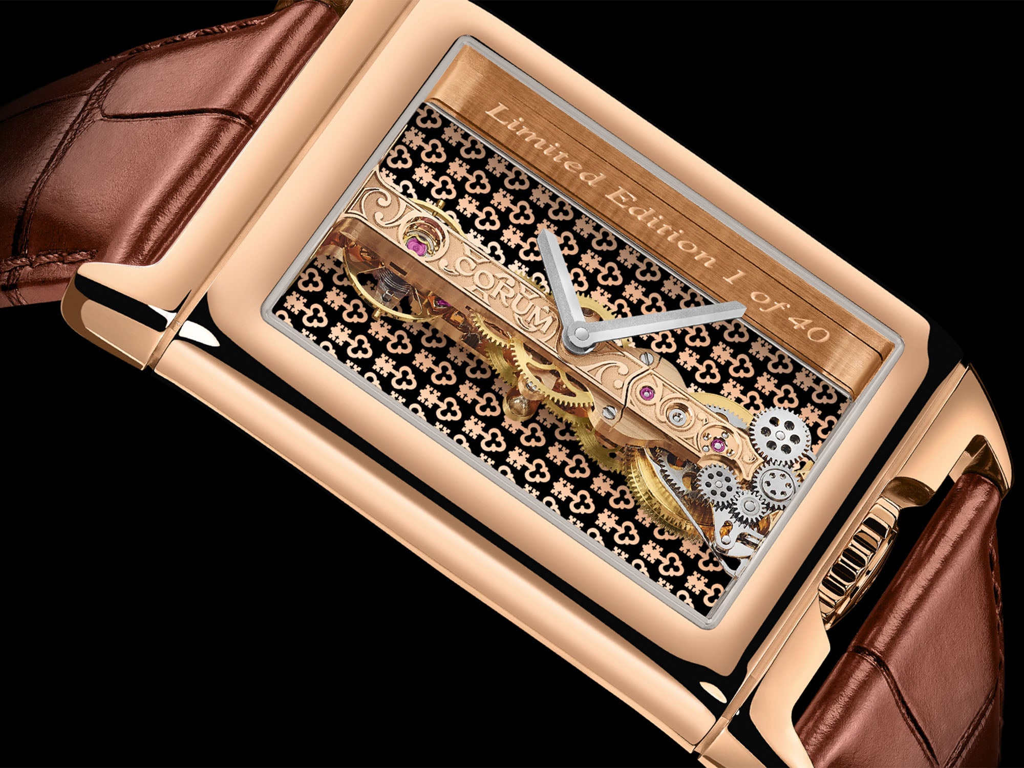 Corum Golden Bridge Rectangle Anniversary LE