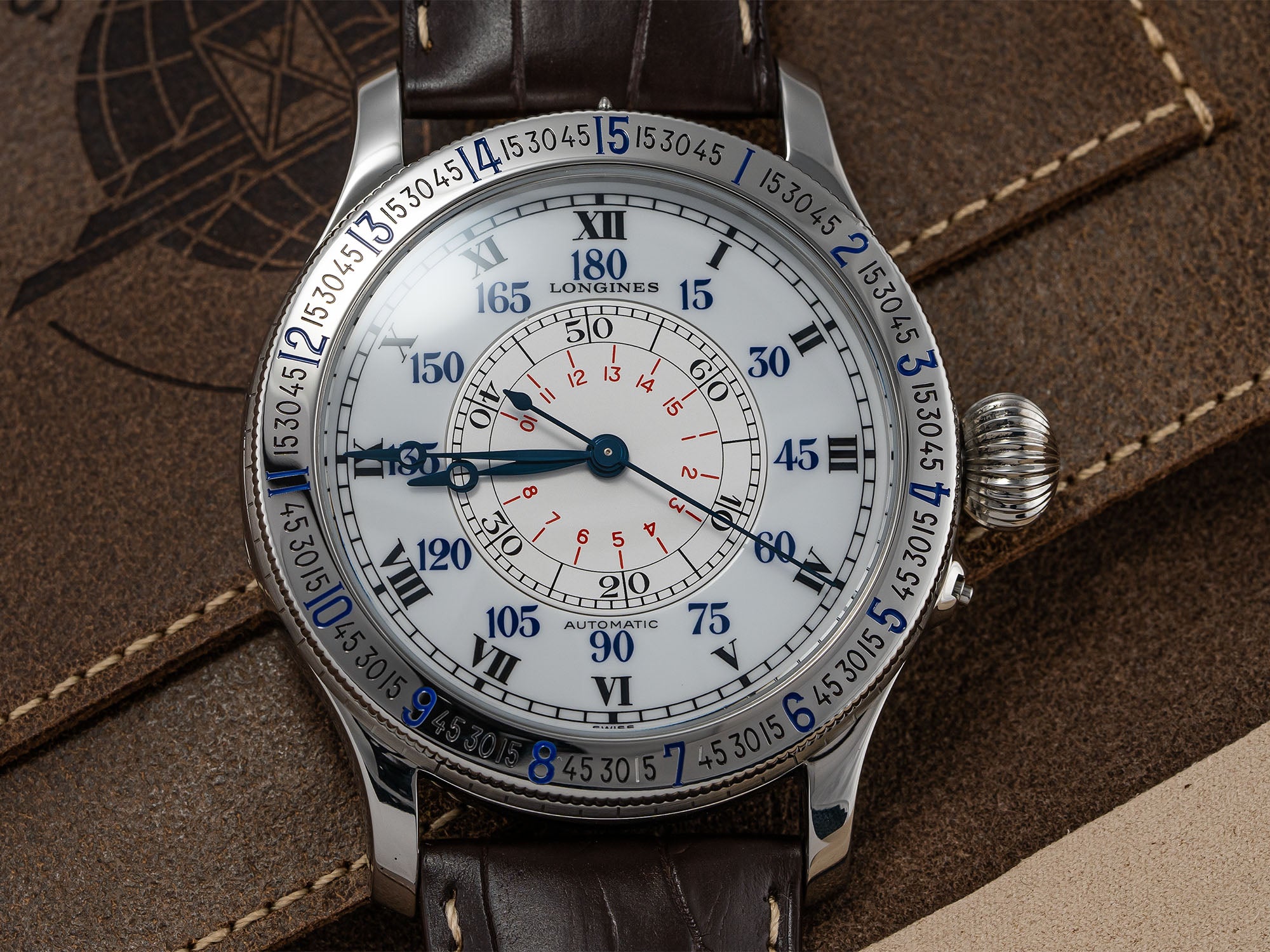 Longines Lindbergh Hour Angle Watch