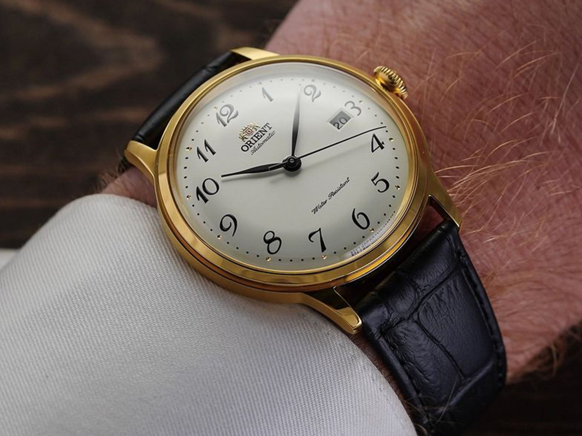 Orient Bambino Gold Tone