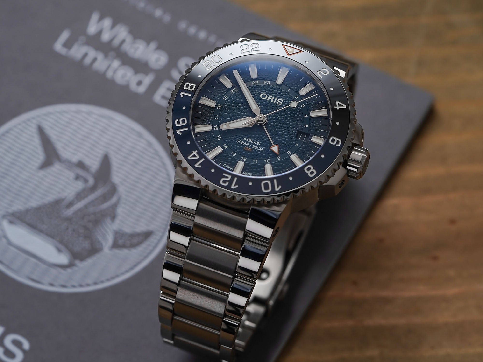 Oris Aquis GMT Whale Shark