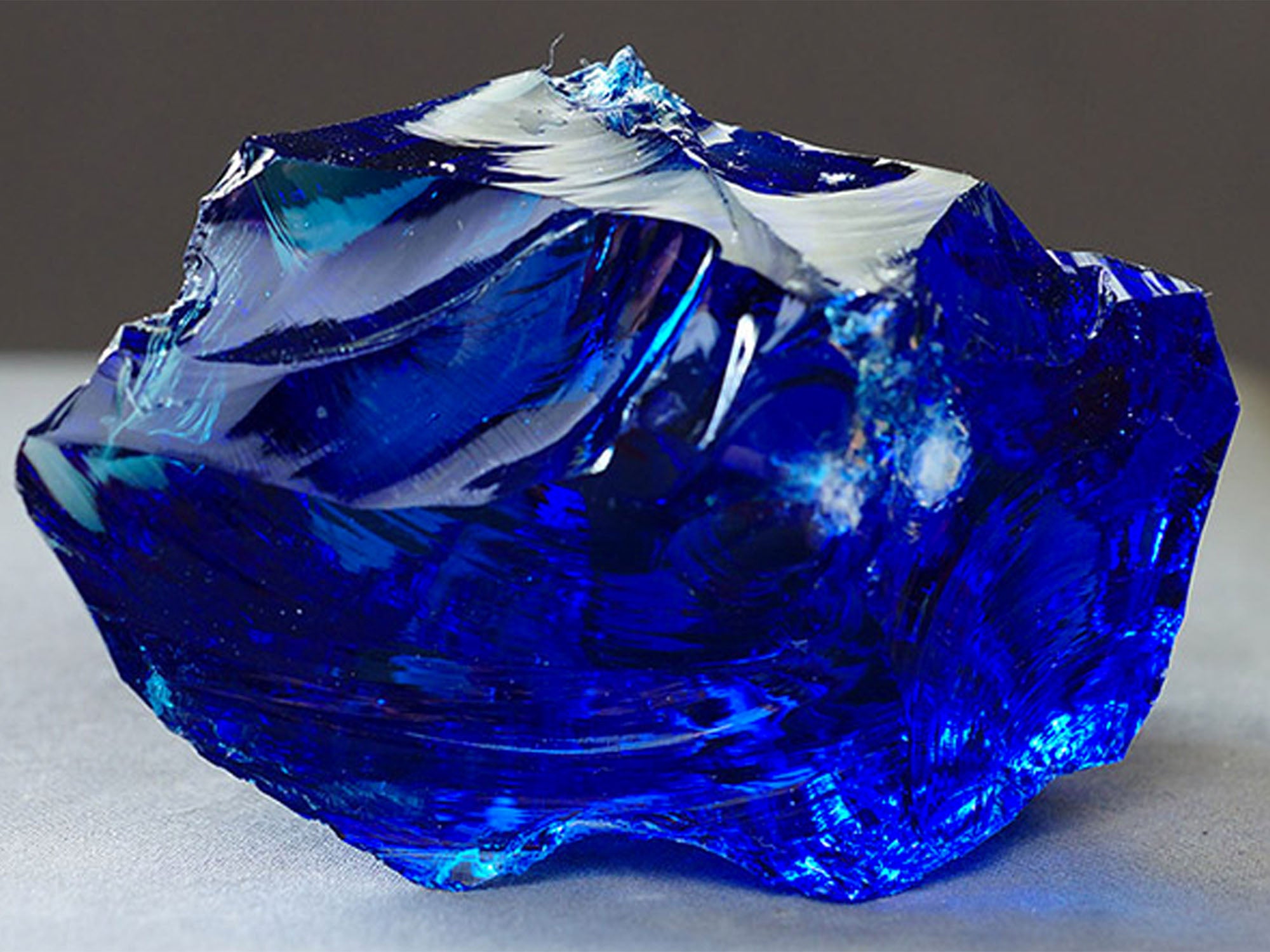 Sapphire mineral block