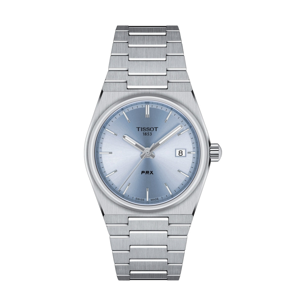 PRX 35mm Quartz Light Blue Dial