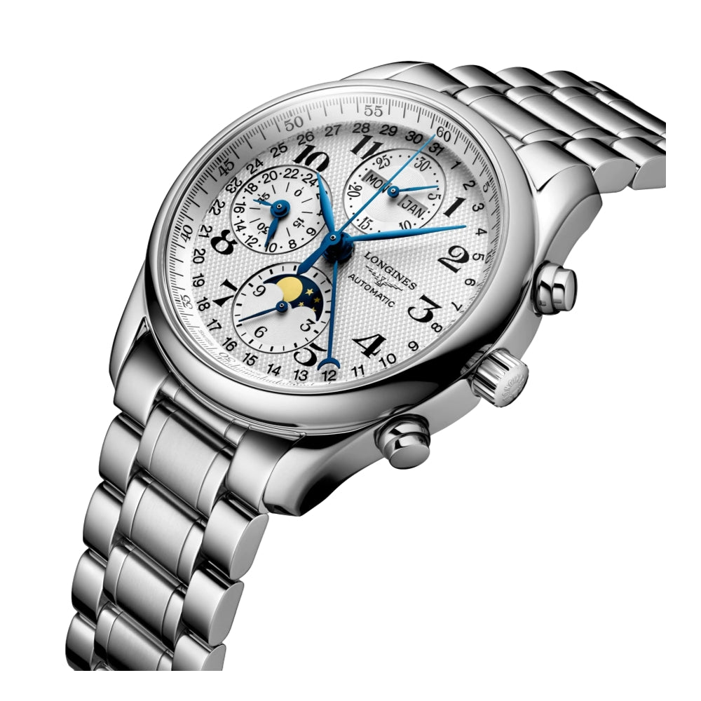 Master Collection Silver Dial Chronograph on Bracelet