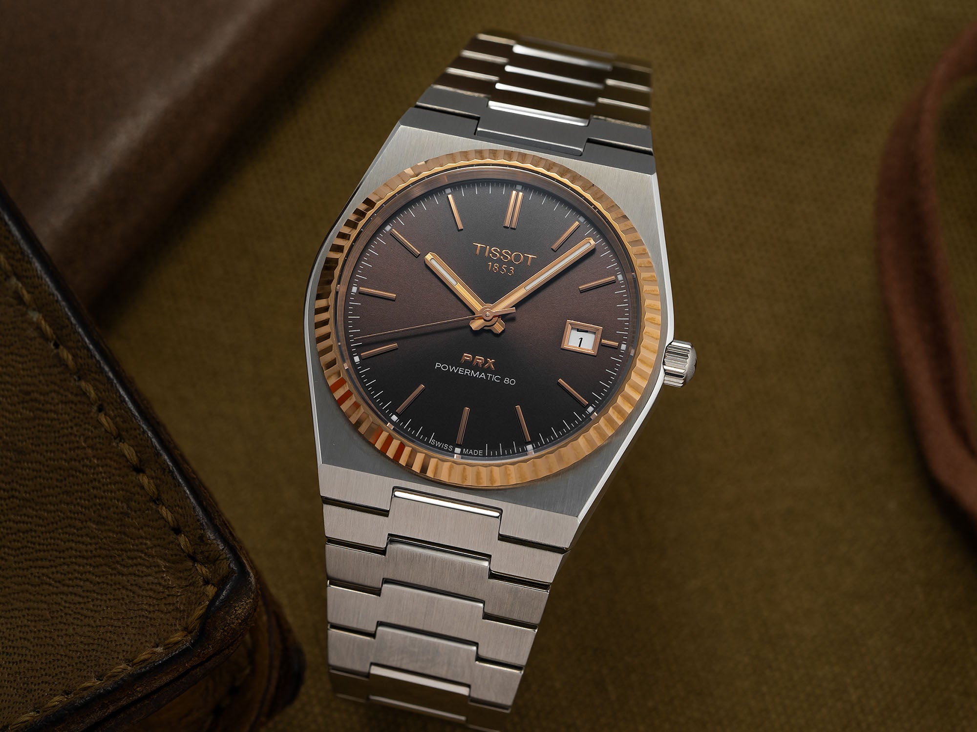 Tissot PRX Steel and Gold 