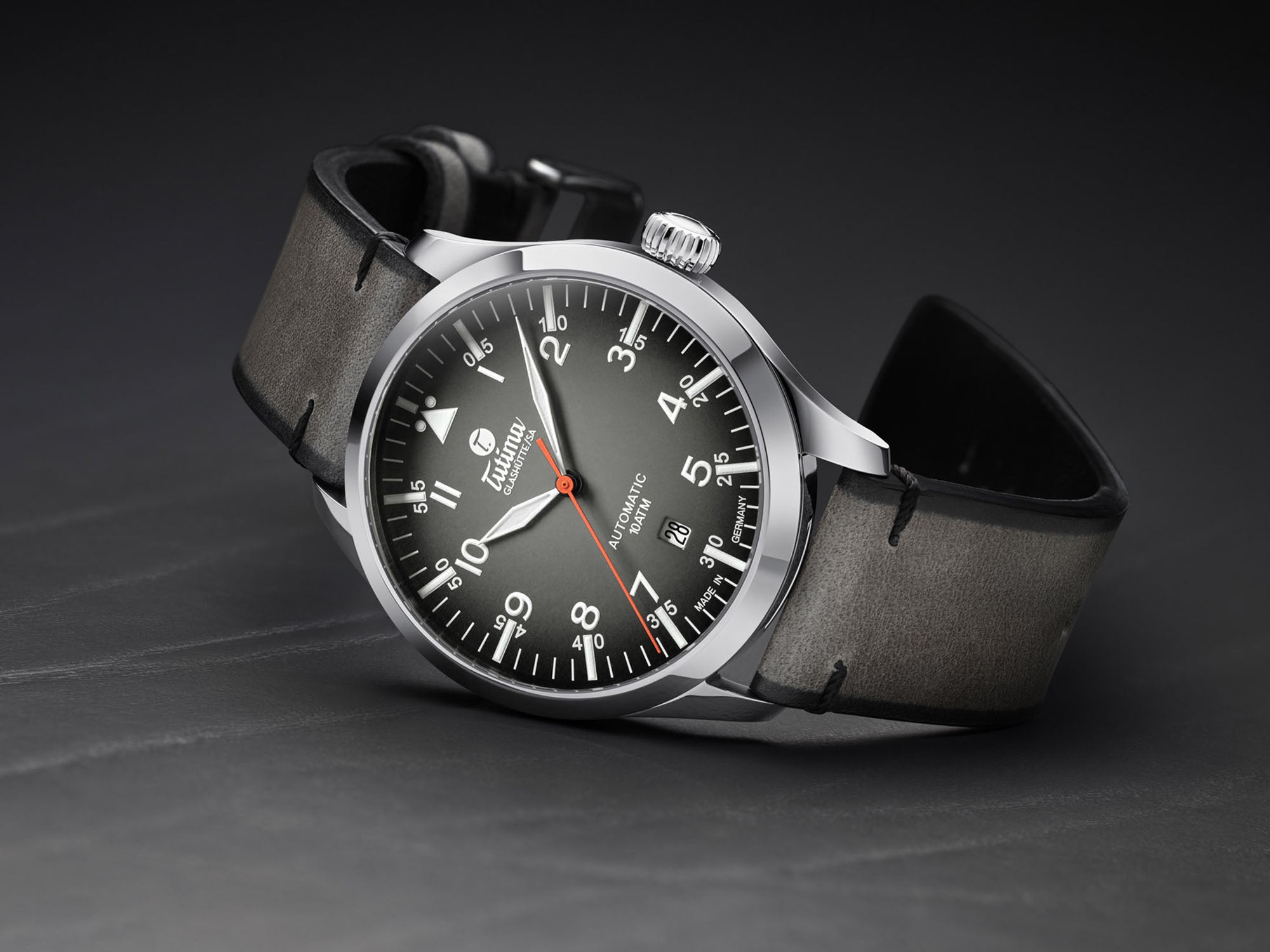 Tutima Flieger Slate Grey