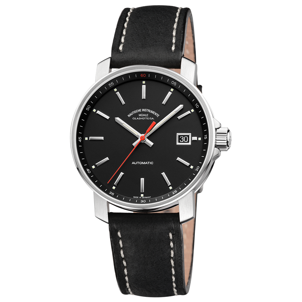 29er Black Dial Leather Strap